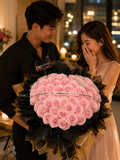 Pink extra Large Romance – Luxury Artificial Red Rose Bouquet